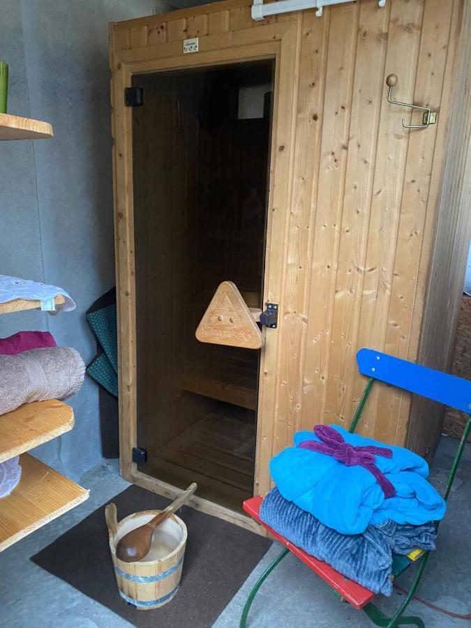 Waldblickwohnung Mit Schoener Terrasse Und Kamin Sebnitz Exterior photo